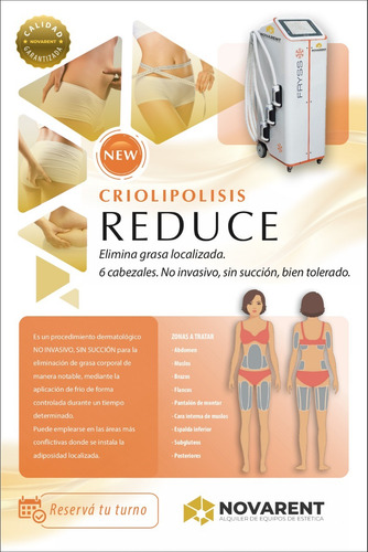Imagen 2 de 10 de Alquiler Criolipolisis Plana Meditea - Novarent Bs As