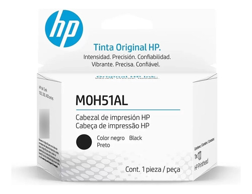 Cabezal De Impresora M0h51al Color Negro