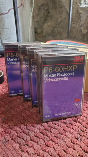 Videocasette Hi8 Marca 3m 60 Minutos (Usado)