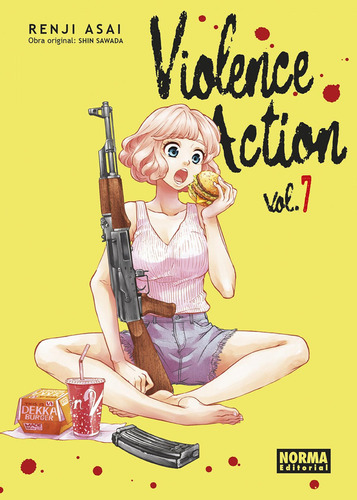 Violence Action 07, De Sawada, Shin/asai, Renji. Norma Editorial, Tapa Blanda En Castellano, 2023