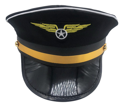 Accesorio De Disfraz De Sombrero De Cornisa Grande De Negro