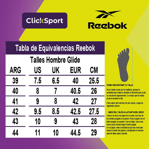 Zapatillas Reebok Lifestyle Hombre Glide Verde-rojo-bei Cli