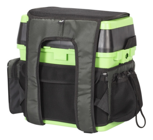 Caixa Jogá Fishing Box Plástico Com Alça Tipo Mochila