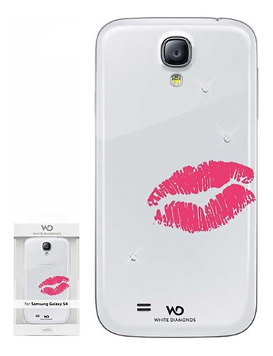 . Funda White Diamonds Lipstick Para Samsung S4