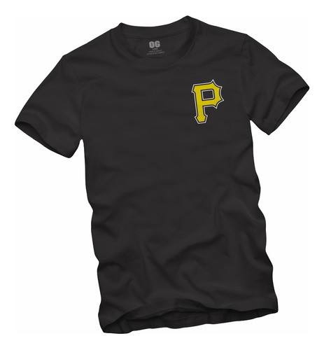 Camiseta Pittsburgh Pirates P Logo Mlb Baseball Street Wear