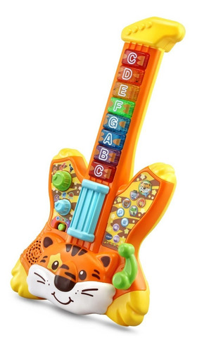 Imagen 3 de 4 de Guitarra Con Luces Y Sonidos Vtech Tigre Rock Importada