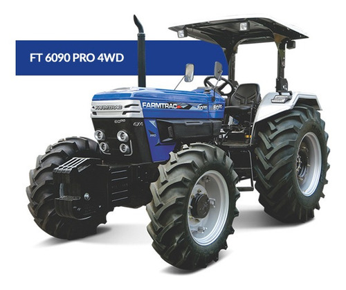 Imagen 1 de 1 de Tractor Farmtrac 90 Hp 4x4 Con Inversor Entrega Inmediata