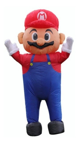 Disfraz Inflable Super Mario Bros Adultos Fiesta Halloween