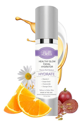 Belli Healthy Glow - Hidratante Facial E Hidratante - Crema.