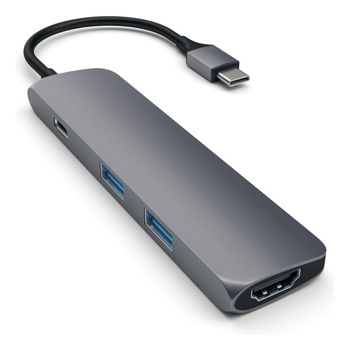 Hub Adaptador Slim Usb-c Usb Hdmi 4k Satechi Oficial