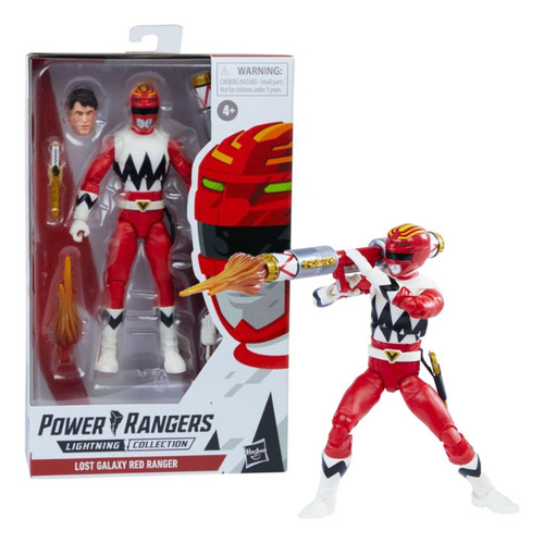 Power Rangers Lightning Collection Lost Galaxy Red Ranger