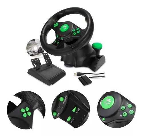 Volante Joystick Vibraço Gamer KP KaBuM