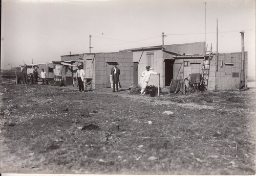 Montevideo Fotografia Punta Carretas En 1930 Ranchos Pesca
