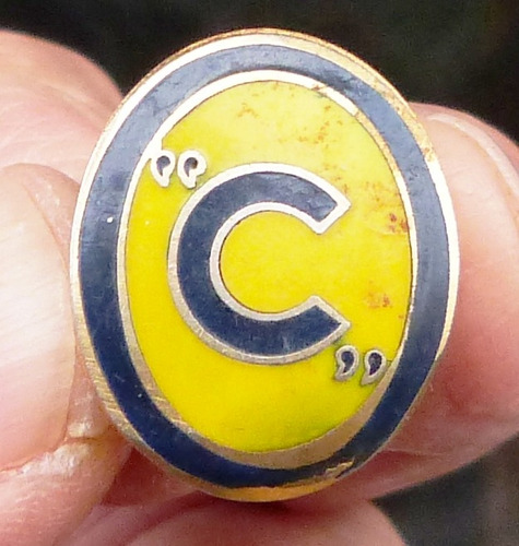 Monijor62-antigua Coleccion Linea  C  Pin De Tripulacion