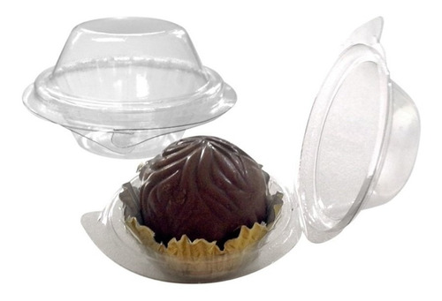 Pote Para Brigadeiro Embalagem Blister C/ 100 Plástico 