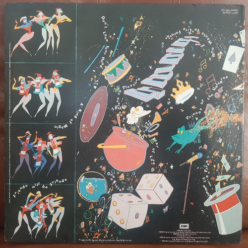Lp Vinil Queen A Kind Of Magic - C/ Encarte Excelente (Usado)