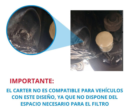 Carter Aceite Motor Chrysler Cirrus 2.4l L4 1995