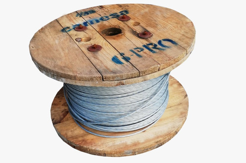 Cable De Acero Para Retenida De Torres 1/4 (250 Mtrs.) 