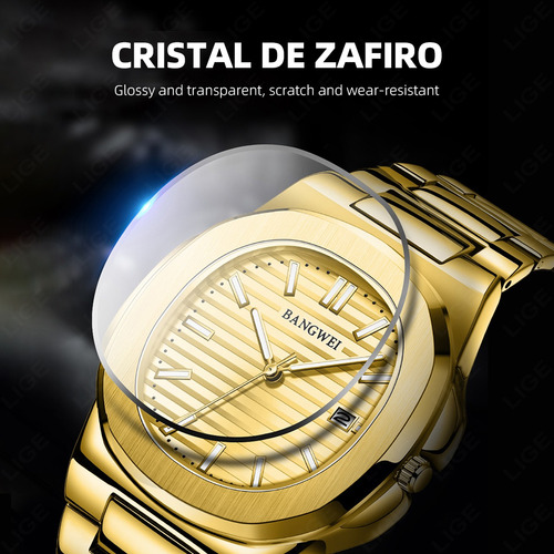 Reloj Cuarzo Hombres Luminiscencia Reloj Pulsera Empresarial