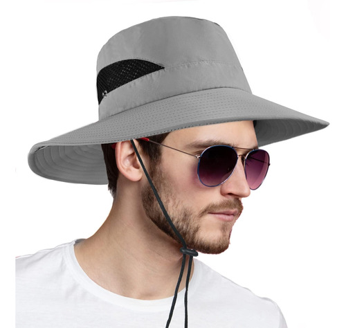 Sombrero De Sol De Ala Ancha Para Protección Uv Sombreros De