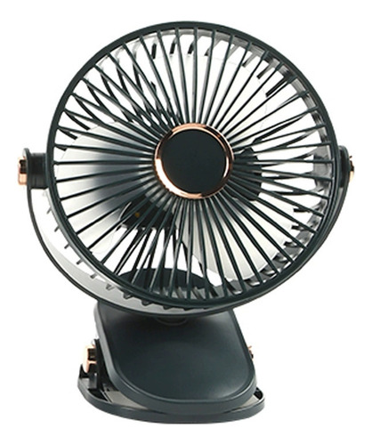 Ventilador De Clip Recargable Con Luces Led Recargable Por U