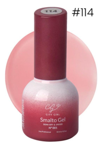 City Girl Esmalte Vía Láctea 10 Ml Semipermanente 