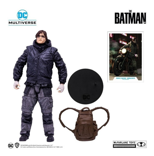 Figura Bruce Wayne Unmasked Mcfarlane Mcfarlane Toys