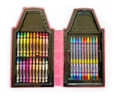 Kit De Crayolas Twistables Con Hojas De Dibujo 40 Pzs Nuevo