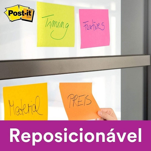 Álbum de recortes Post-it 76 x 76 mm, color rosa, 90 unidades