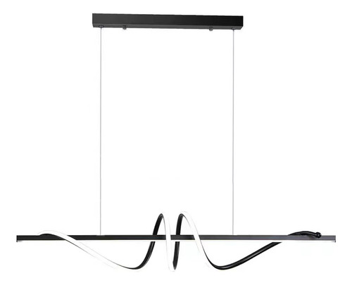 Pendente Infinito Black Moderno Design Luminária Nordic Cor Preto 110V/220V