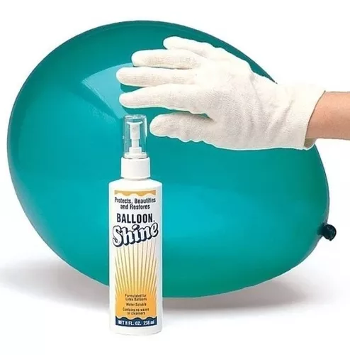 Como aplicar correctamente el brillo para globos balloonshine 