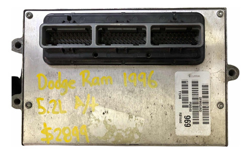 Computadora Dodge Ram 1996 5.2l A/t P56040969
