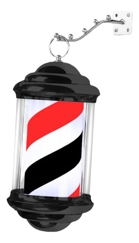 Poste De Barbero Con Luz Led, Letrero Led Giratorio Estilo A