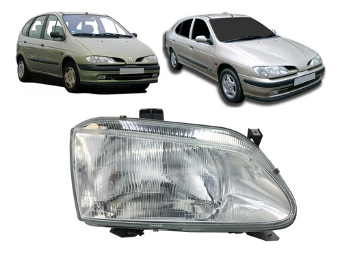 Optica Renault Megane 1996 1997 1998 1999 Derecha