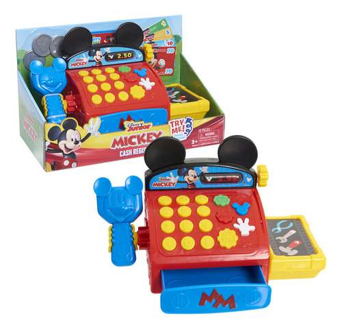 Caja Registradora De Juguete Just Play Mickey Mouse 38824 Azul/rojo