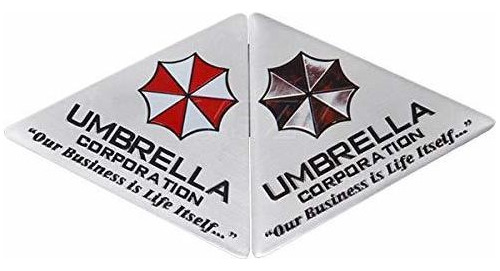 Emblema Yspring Umbrella Corporation Calcomanías Aleación 