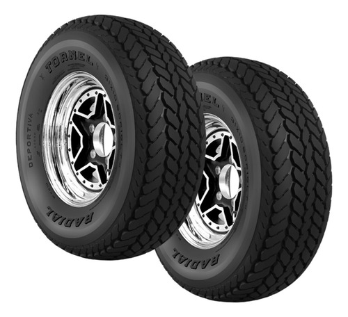 Kit 2 Llantas 215/70r14 Tornel Deportiva