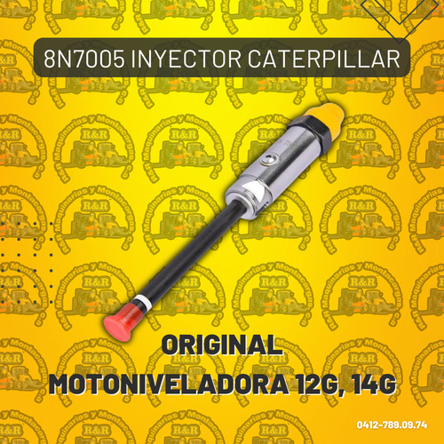 8n7005 Inyector Caterpillar Original Motoniveladora 12g, 14g