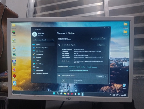 Computador Dell Vostro 260s I5 2400 - 8gb Ddr3 - Ssd 120gb (Usado)