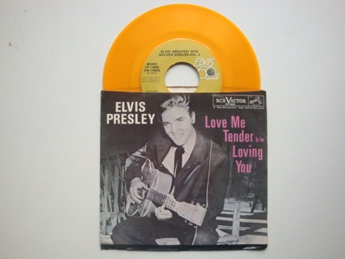 Elvis Presley Love Me Tender Vin 7  Vinilo Usa 80 Rk