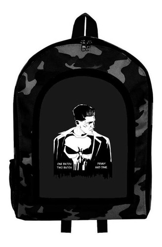 Mochila Camuflada Punisher Modelo 29