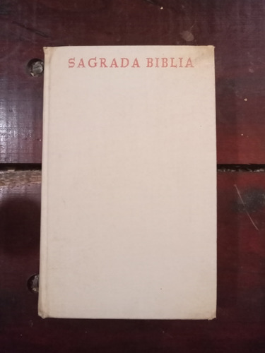 Sagrada Biblia Bac Nacar Colunga 25a Edición 