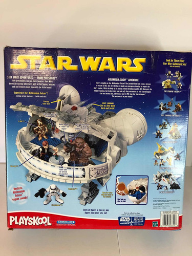 Remate Playskool Millenium Falcon Hasbro2001 Galactic Heroes (Usado)