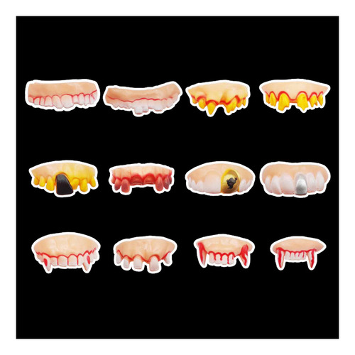 Divertidas Dentaduras Postizas Tipo C Con Dientes De Conejo