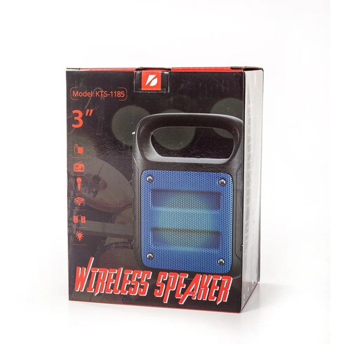 Imagen 4 de 8 de Parlante Portatil Bluetooth Linterna Camping Kts Inalambrico