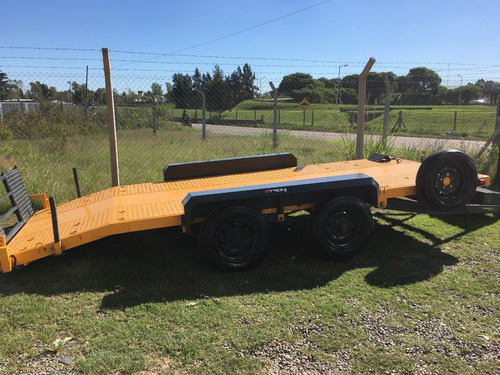 Trailer Basculante Hasta 5 Toneladas Con Malacate Impecable!