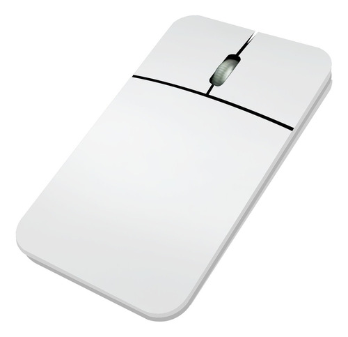 Mouse Plano Con Cable Liso X 25 Unid