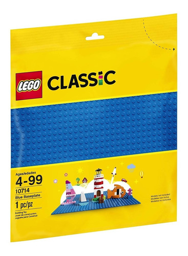 10714 Lego Classic - Base De Construção Azul