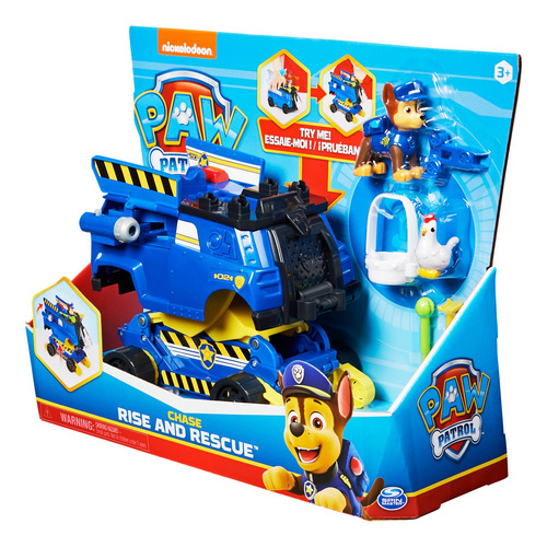 Imagen 2 de 7 de Vehículo De Rescate Policial Chase Paw Patrol.