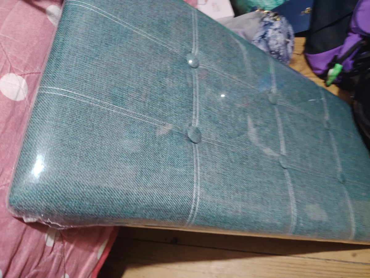 Foto real de Baúl Acolchado Organizador Almacenamiento Plegable 76x38cm